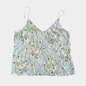 H&M Floral Spaghetti Strap Camisole Top